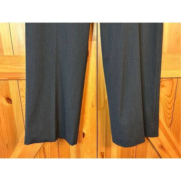 The Limited Pants Women Size 10 Cassidy Fit Gray Striped Classic Office Wear (81 - Picture 2 of 8